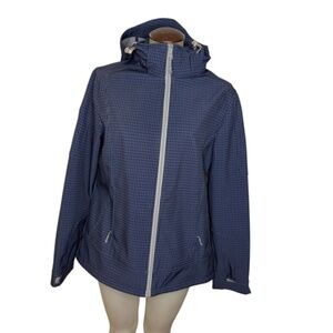 Blue Water Proof Rain Jacket